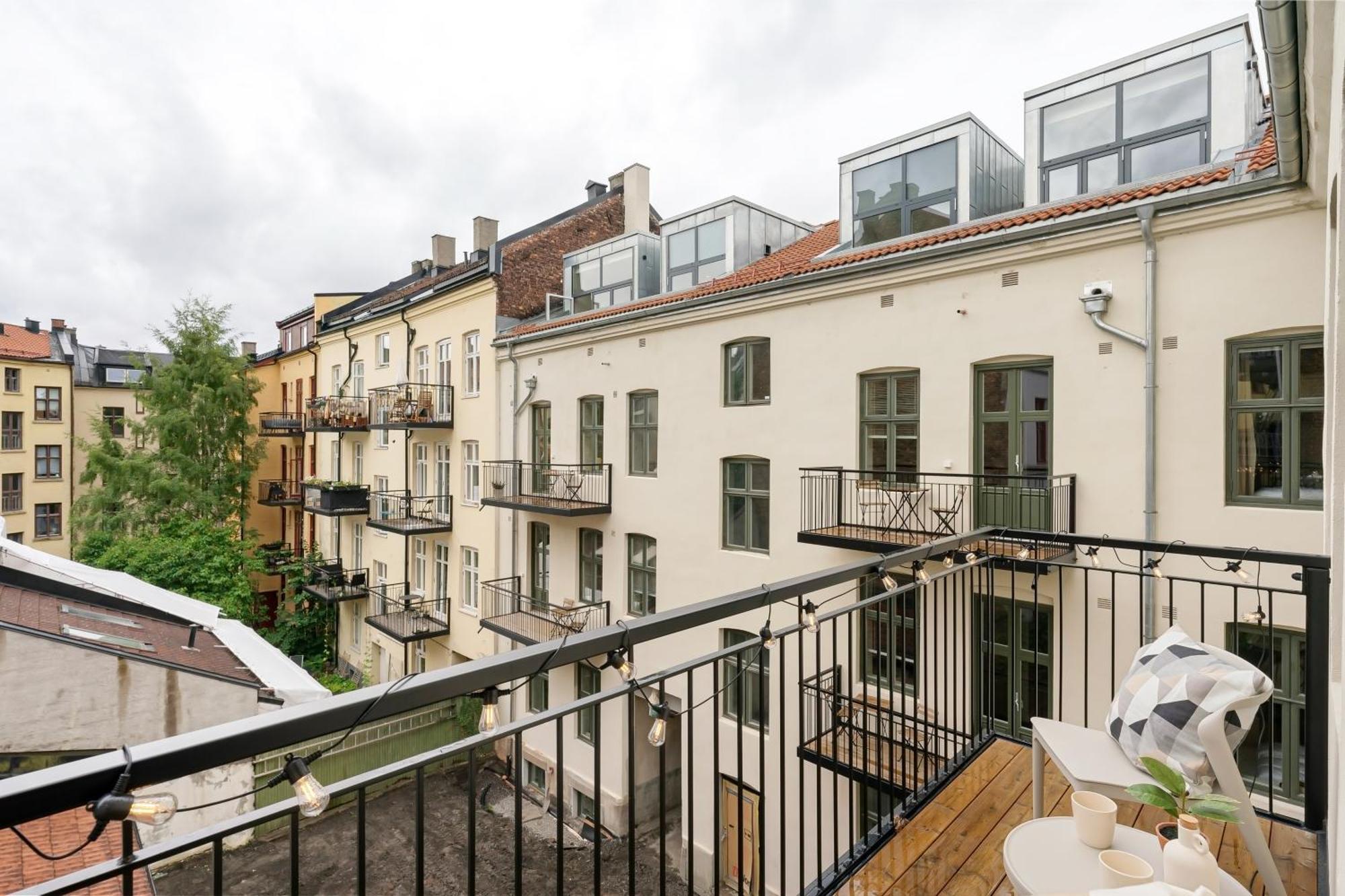 Dinbnb Apartments Gruenerlokka I 2-Bedroom With Balcony Oslo Extérieur photo