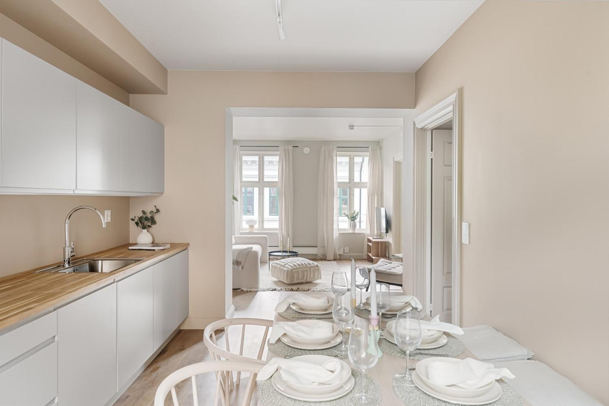 Dinbnb Apartments Gruenerlokka I 2-Bedroom With Balcony Oslo Extérieur photo